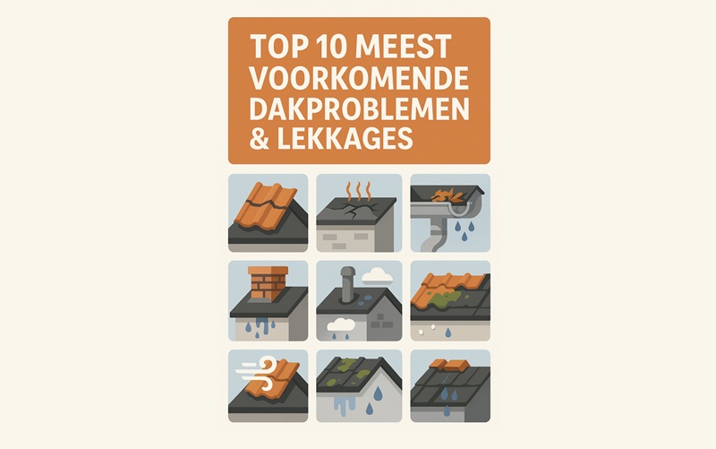 Top dak lekkage problemen